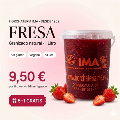 Granizado de Fresa 1L